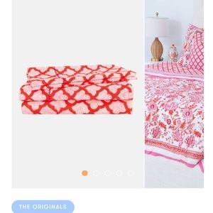 Roller Rabbit - Jemina Sheets (Flat and fitted) - Twin/Twin XL